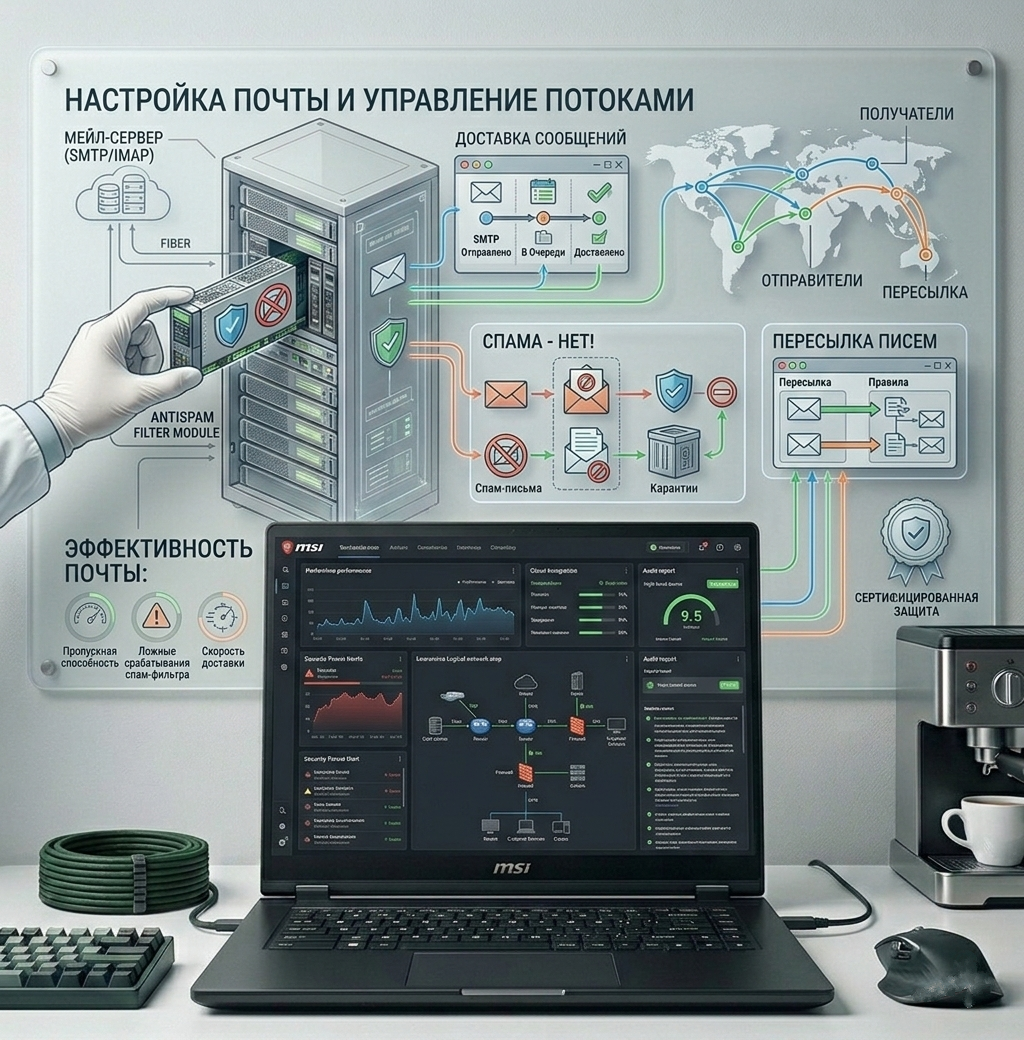 Настройка почты