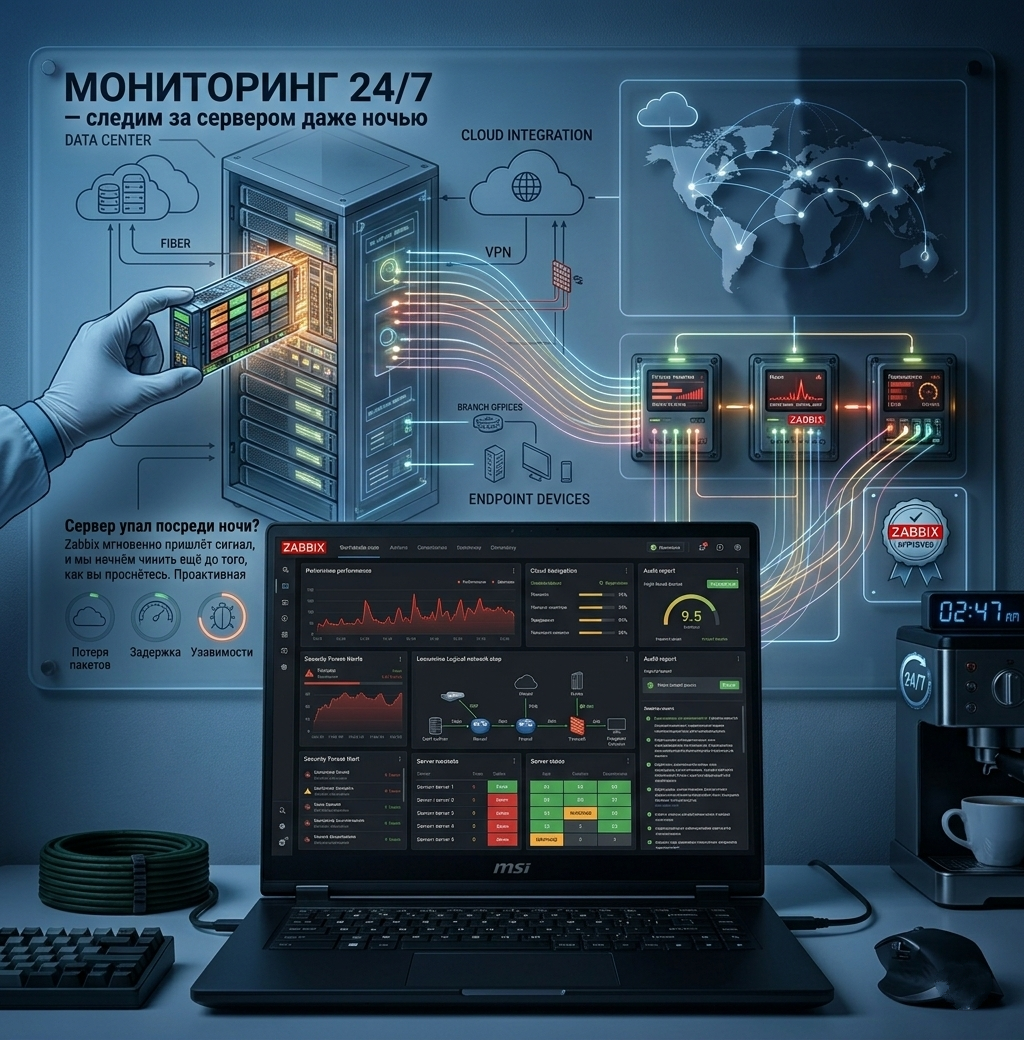 Мониторинг 24/7